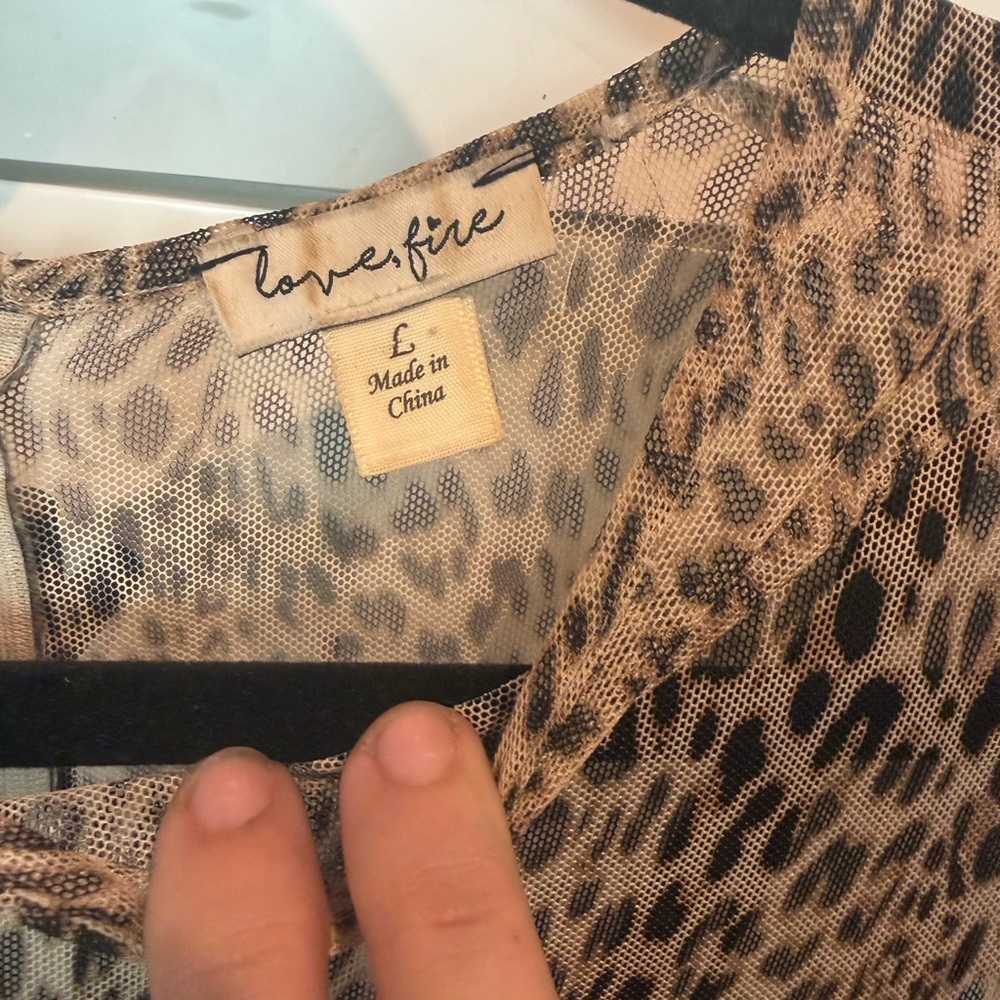 Animal Print Midi Dress - Picture 5 of 5